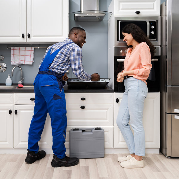 can you provide an estimate for cooktop repair before beginning any work in Danville City County
